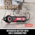 Skil Twist 2 0 Rechargeable 4v Screwdriver With Pivoting Head  Torque Setting  U