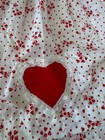Vintage Toddler Baby Girl Hearts Valentines Day Full Circle Dress Size 2t 3t