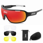Poc Cycling Glasses 3 Lens Mens Womens Bike Bicycle Outdoor Sport Sunglasses