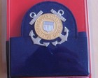 Uscg Us Coast Guard Enlisted E1-6 Combination Cap Full Size Badge   Hat Band Set