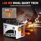 Diesel Heater 8kw 110v 12v 24v  All-in-one 9l-10l Portable Diesel Air Heater Wit