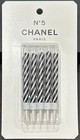 Chanel - Black And White Birthday Candles - Pack Of 10 Candles