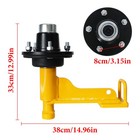 2pack Shipping Container Wheels 5x5 5 Lug Wheels Kit With Ratchet Strap