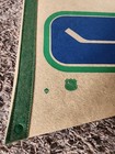 Vintage 1970 s Nhl Vancouver Canucks Old Logo 12x30  Full Size Pennant 