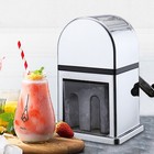 Stainless Steel Ice Crusher  Machine Durable Crushed Ice Maker Easy Clean 