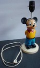 Walt Disney Productions Mickey Mouse Lamp Vintage 1950s-60s Works