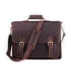 Premium Buffalo Leather Bag   Computer Buffalo Hunter Leather Laptop Bag