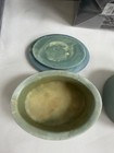 Vintage Incolay Stone Oval Blue Jewelry Trinket Box Robert Nemith