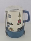 Hallmark The Office Dunder Mifflin 15oz Ceramic Sound Mug White blue Safe