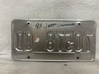 2000 Georgia License Plate   Muscogee County