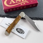Case Xx 58186 Mini Copperlock Smooth Antique Bone Stainless Pocket Knife