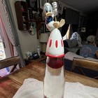 Disney Mickey Mouse Rocket Ship Space Lava Lamp W  Mickey   Goofy Figures