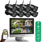 3mp 10ch 12   Monitor Wireless Security Camera System Wifi Audio Recording 1tb