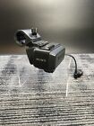 Sony Dual Shotgun Mic Holder  xlr Hvr A1 Adapter With Hot Shoe Cable