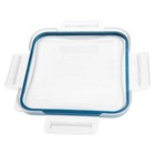 Snapware 8704-pc 4-cup Total Solutions Lid W  Blue Spruce Gasket
