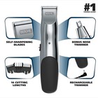 Wahl Groomsman Rechargeable Beard Trimming Kit For Mustaches  Nose Hair  And