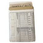 Mccalls Sew Pattern 3448 Misses One Hour Ponchos Six Styles S-m-l  8-18 Uncut