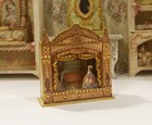 Doll Puppet Theater Theatre Vintage Dollhouse Miniature Scale 1 12 Handmade