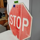 Stop Sign 30  Authentic Retired Street Traffic Road Sign Lot 12-472