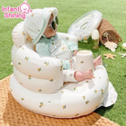 Inflatable Baby Sofa Portable Bath Chair Pvc Multifunctional Seat        Infants