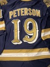 Notre Dame Hockey   Under Armour   Team Issued  Game Used Jersey  Size 48