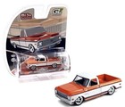 Greenlight Mijo 1972 Chevrolet C-10 Short Bed Custom Orange And White 1 64