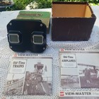 Vintage 1950   s Sawyers Bakelite View-master Viewer Stereoscope And 4 Reels