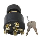 For Mercury Outboard Push-to-choke Ignition Key Switch Key 6 Wire Mp41070-2