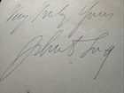 John D  Long Autograph     Secretary Of The Navy Spanish-american War Era