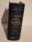 Antique 1912 Wrights City Directory Oshkosh Wi