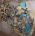 14  Lbs Of Vintage-now- Broken   Tangled Jewelry-what You See Is What You Get  3