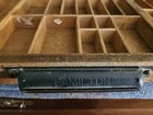 Vintage Hamilton Letterpress Tray Printer   s Tray