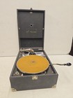 Antique Victor Victrola Vv-35 Portable Phonograph Record Player - Ser 56763