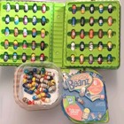 Lot Of 79 Mighty Beanz   Storage Case   Jaru 2004     Spin Master 2011    moose 2010
