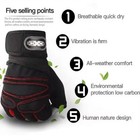 Weight Lifting Gloves Gym Padded Wrist Wrap Workout Fitness Crossfit Men Women