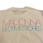 Vintage Madonna Bedtime Stories Shirt Size Large Rare White Single Stitched