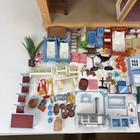 Playmobil Victorian Mansion 5300 Filled W People   Furniture Sets - See Video  