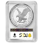 2025-p Proof  1 American Silver Eagle Marine Corps Privy Pcgs Pr69dcam Blue