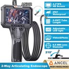 Ancel 1080p Industrial Endoscope Camera 4 3   2-way 220   Articulating Borescope