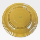 Vintage Fiesta Fiestaware Yellow 14    Chop Plate Platter Genuine Hlc Usa