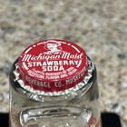 Michigan Maid Strawberry Soda  Cork Lined Pop Bottle Cap Free Shipping