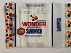 Nos Wonder Bread Sack Bag Plastic Unused Sandwich Polka Dot Movie Prop