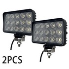 2x Led Flood Work Light For Case Ih Tractors Cx70 Cx80 Mx100c Mx170 Mx180 Mx200