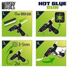 Hot Glue Gun 150w - Instant Hot Melt Gun For Crafts