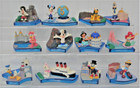 Disney Diorama Set 12 Figures Figurines Mickey Donald Disneyland Mermaid Jasmine