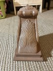 Carved Wood Victorian Wall Corbel Bracket  Brown  Mounting Hardware Included