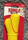 Kong Tennis Squeezz  6 5    Squeaky Chew   Fetch Dog Toy  Medium Yellow Bone