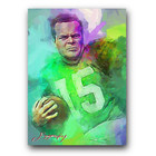 Steve Van Buren  5 Art Card Limited 22 50 Vela Signed  philadelphia Eagles  Hof