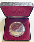 1980 Arctic Territories Of Canada W  Polar Bear Commemorative  500 Silver Dollar