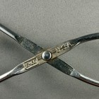 Vintage Ekco Usa Metal Ice Tongs Mid Century Chrome Barware Kitchen Tool
